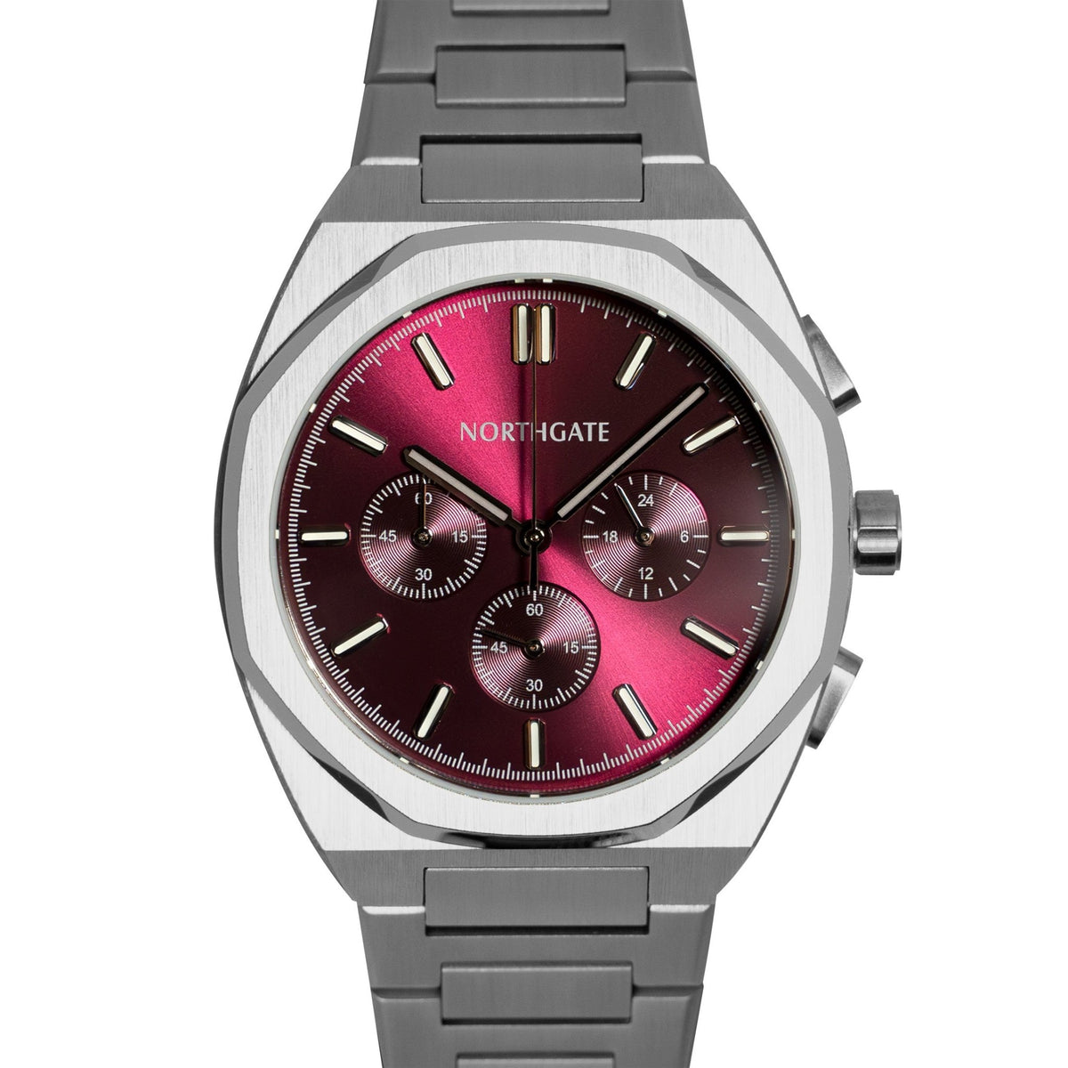 Club Chrono Shiny Cherry Chronograph (40mm) – Northgate Watches