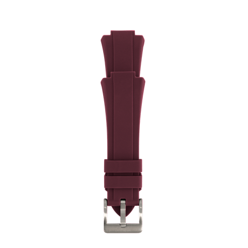 Northgate 40mm Cherry/Burgundy rubber strap (fits on 40mm models* delivered from 1 October 2022) - Northgate Watches