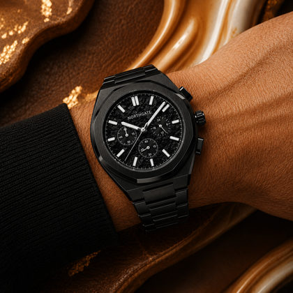 Club Chrono DLC Black Crystalized Titanium    (PRE-ORDER ONLY A FEW EXPECTED END SEPTEMBER 2026)