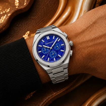 Club Chrono Cosmic Blue Crystalized Titanium