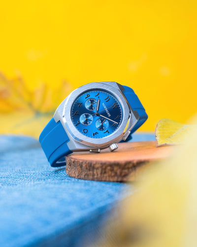 Club Chrono Pacific Blue Chronograph Arabic version