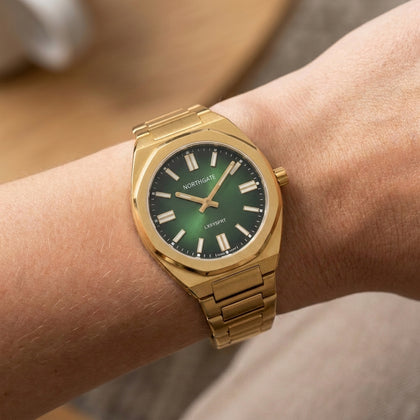 Club 34 Emerald Green Gold - 34mm