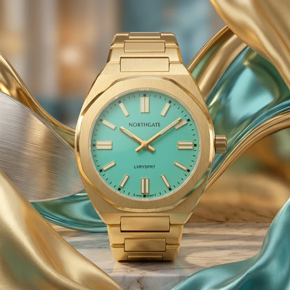 Club 34 St.Barth Azur Gold - 34mm