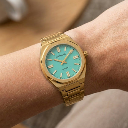 Club 34 St.Barth Azur Gold - 34mm