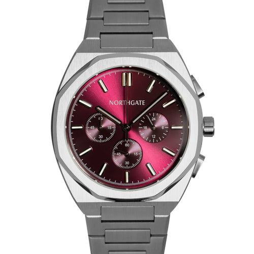 Club Chrono Shiny Cherry Chronograph - Northgate Watches