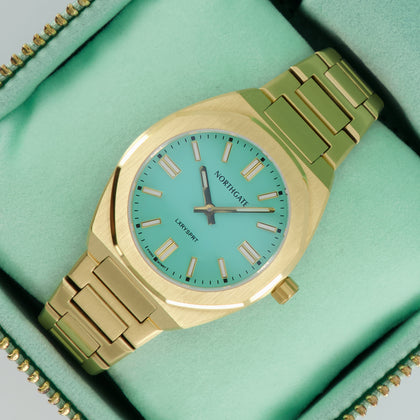 Club 34 St.Barth Azur Gold - 34mm