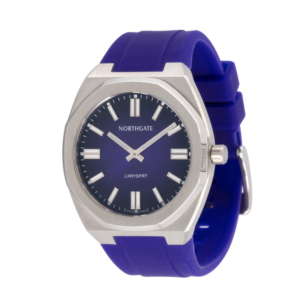 Northgate 40mm Purple rubber strap (fits on 40mm models* delivered from 2023) - Blue Ocean Europe BV