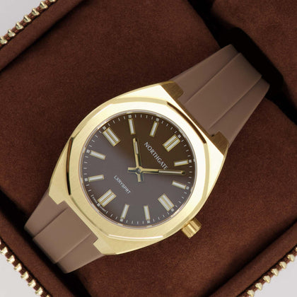 Club 34 Cinnamon brown Gold - 34mm