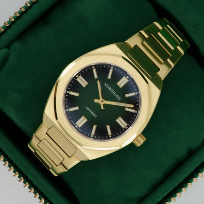 Club 34 Emerald Green Gold - 34mm