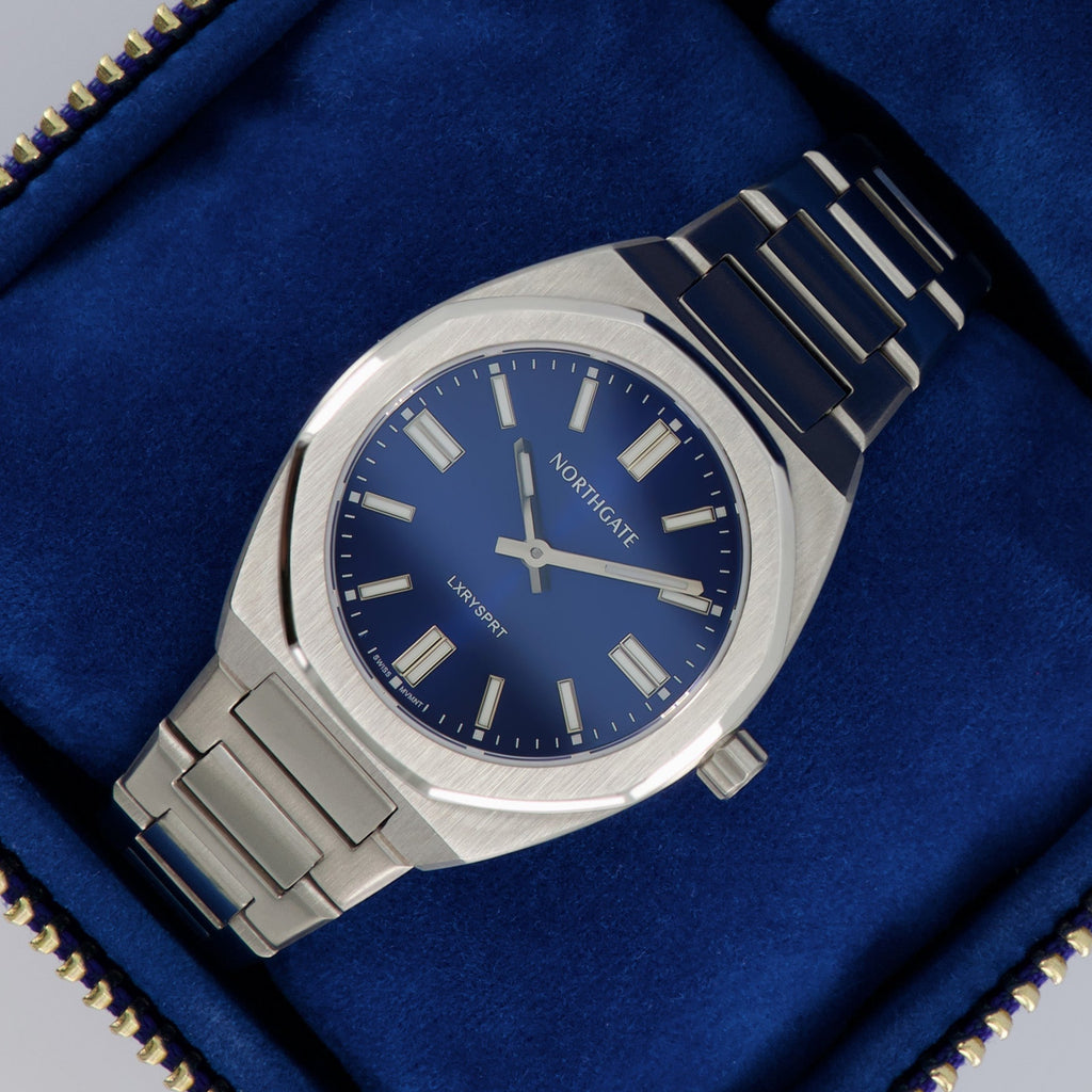 Northgate Club 34 Mutaca Blue (Ladies Size) - Northgate Watches
