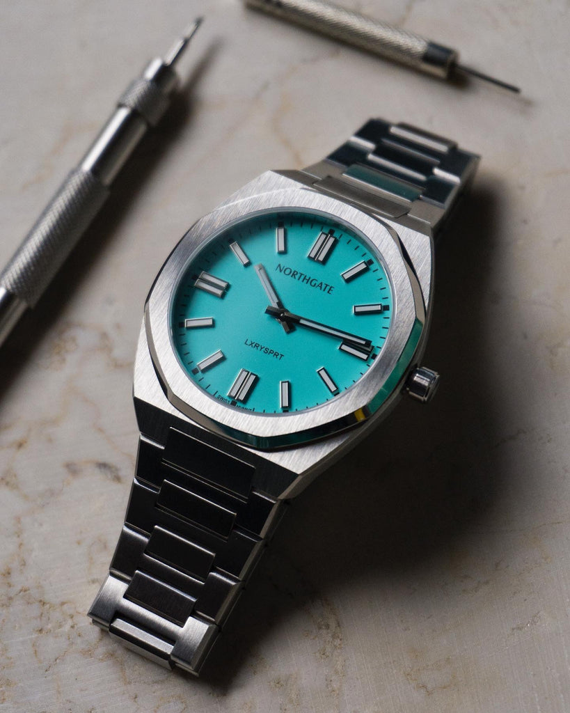 Northgate Club 40 St. Barth Azur (40mm) (LIMITED STOCK) - Northgate Watches