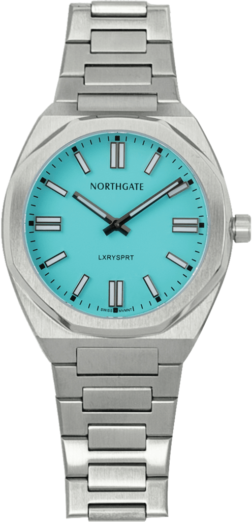 Northgate Club 40 St. Barth Azur (40mm) (LIMITED STOCK) - Northgate Watches