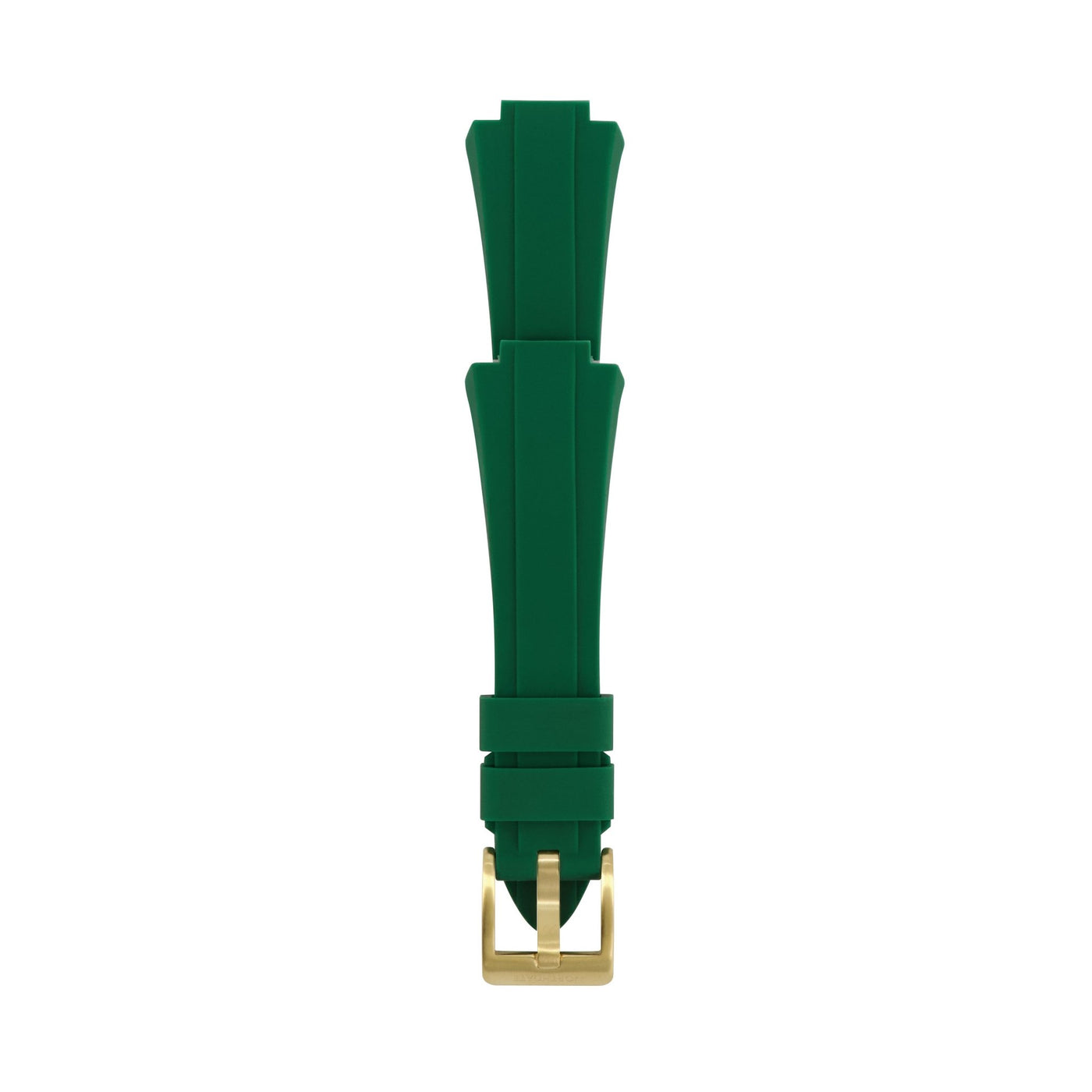 Northgate Club34 Emerald Green rubber strap (gold buckle)