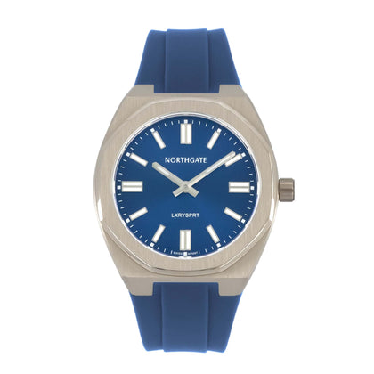 Northgate Club34 Mucata Blue rubber strap