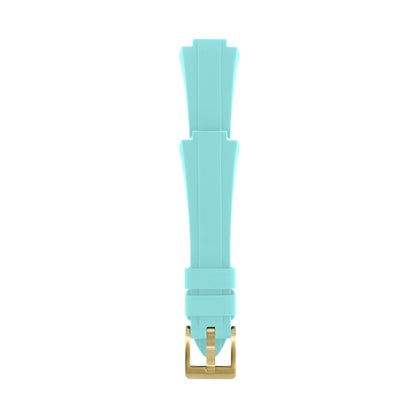 Northgate Club34 St.Barth Azur rubber strap (gold buckle)