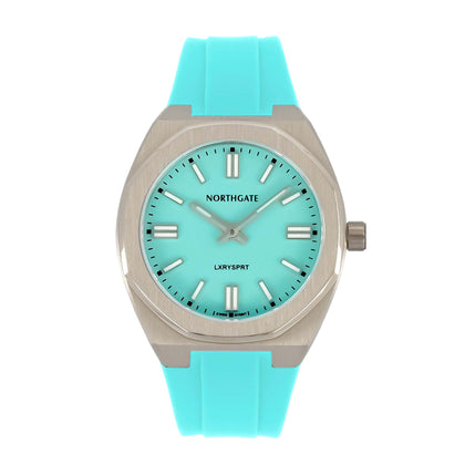 Northgate Club34 St.Barth Azur rubber strap (with steel buckle, fits only on the 34mm models)