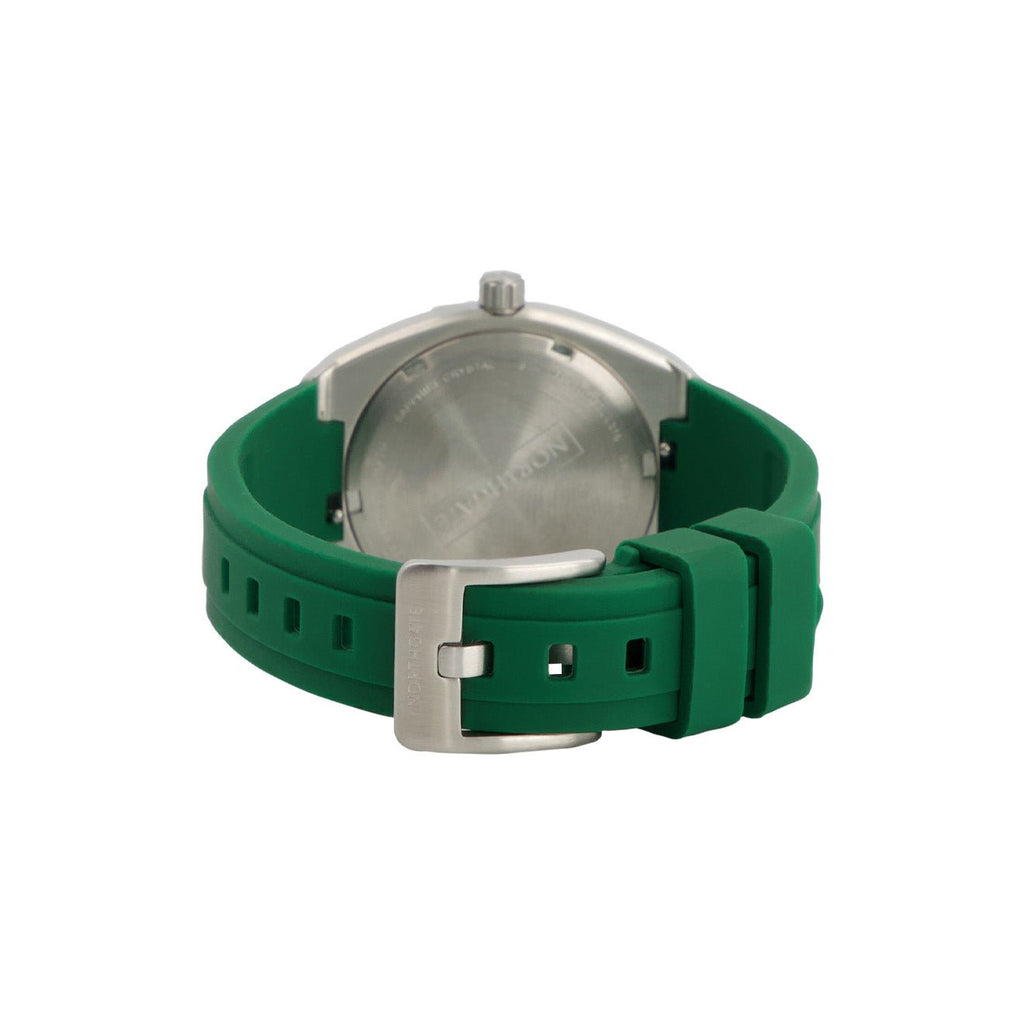 Northgate Club34 Vesper Green rubber strap (steel buckle) - Blue Ocean Europe BV