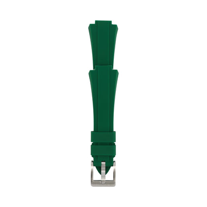 Northgate Club34 Vesper Green rubber strap (steel buckle)