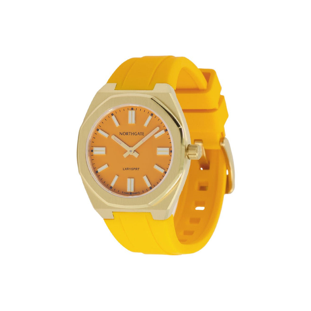 Northgate Club34 Yuma Yellow rubber strap - Blue Ocean Europe BV
