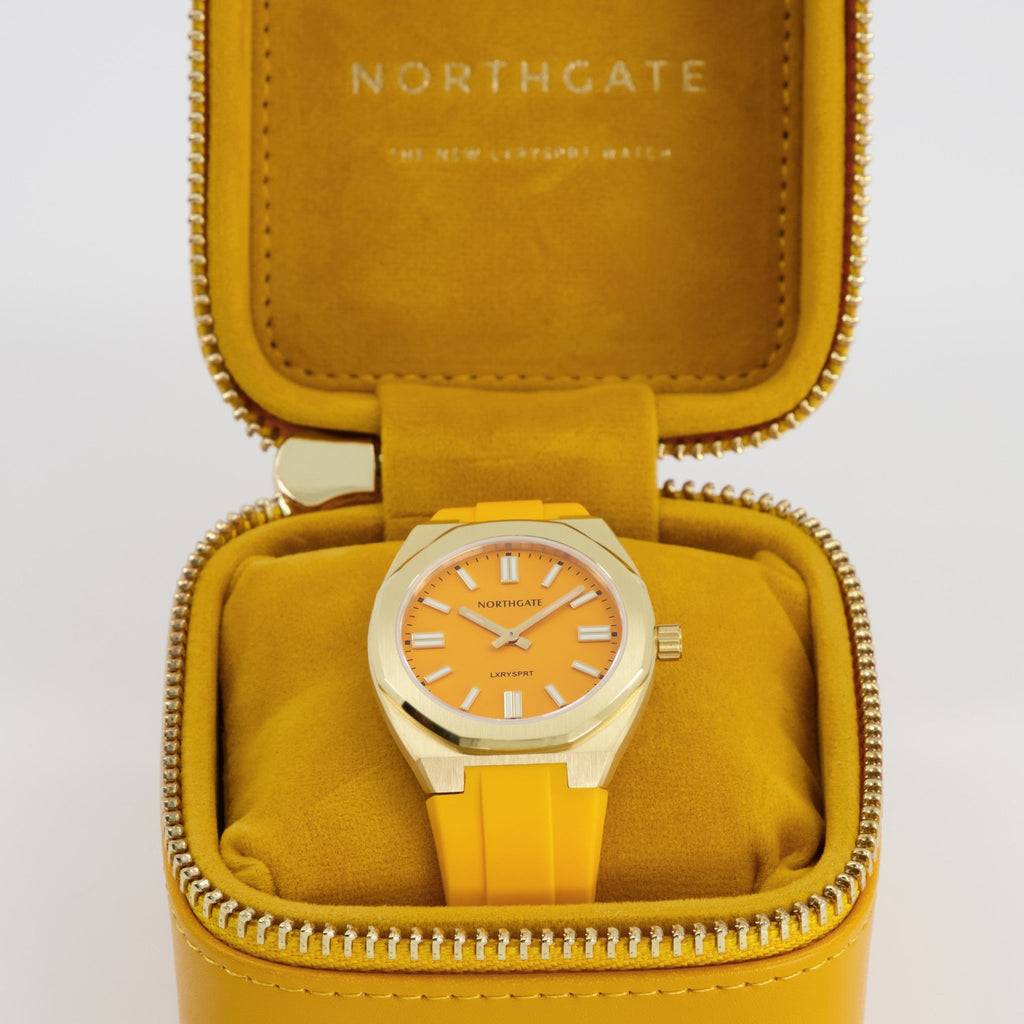Northgate Club34 Yuma Yellow rubber strap - Blue Ocean Europe BV