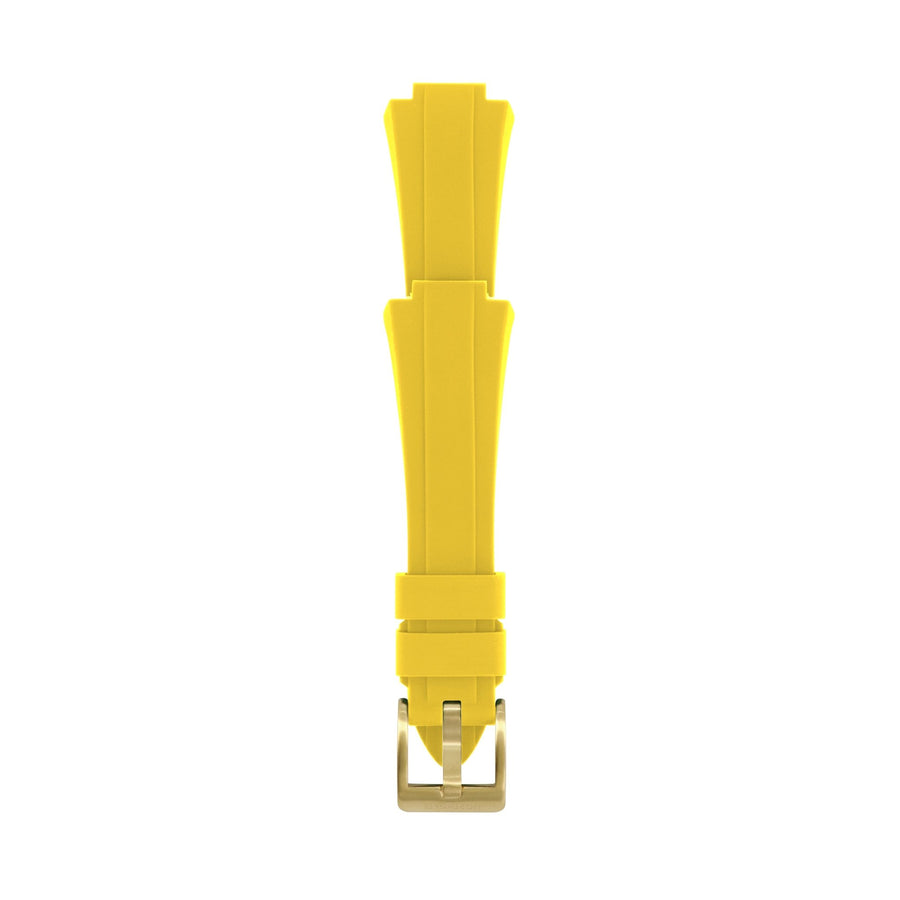 Northgate Club34 Yuma Yellow rubber strap - Blue Ocean Europe BV