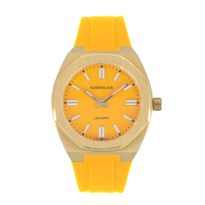 Northgate Club34 Yuma Yellow rubber strap